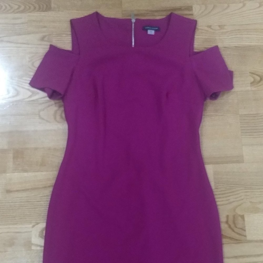 Women's Tommy Hilfiger Dark Raspberry Dress Size 6